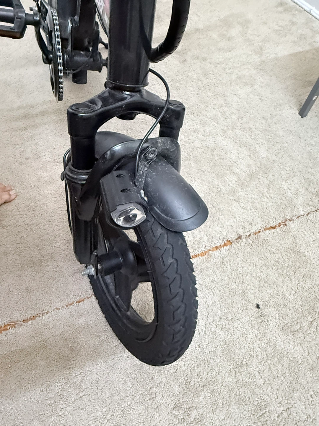 Black E-BIKE Folding Electric Bicycle - photo 5