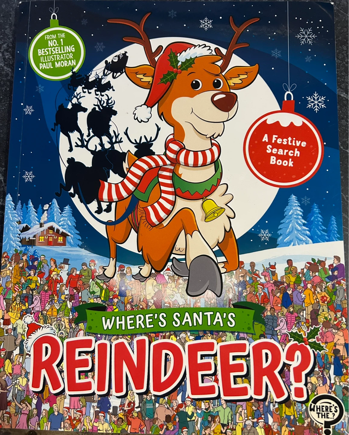 Where's Santa's Reindeer? A Festive Search Book