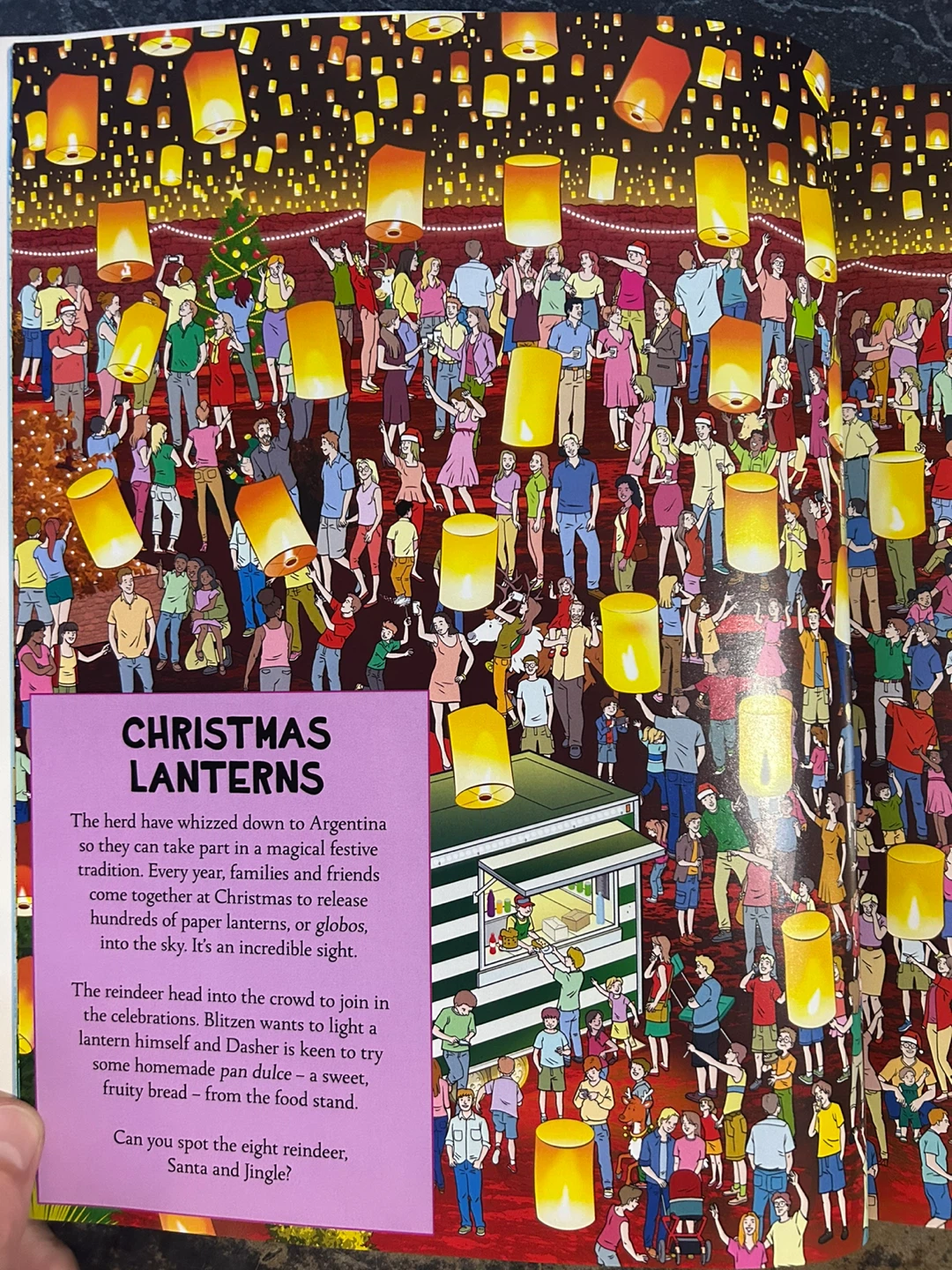 Where's Santa's Reindeer? A Festive Search Book - photo 4