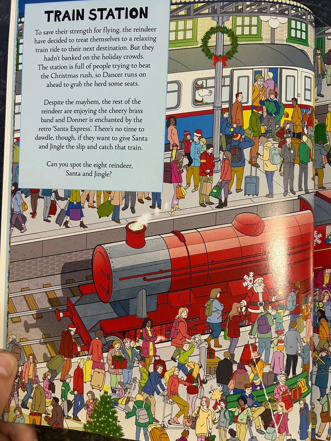 Where's Santa's Reindeer? A Festive Search Book - photo 5
