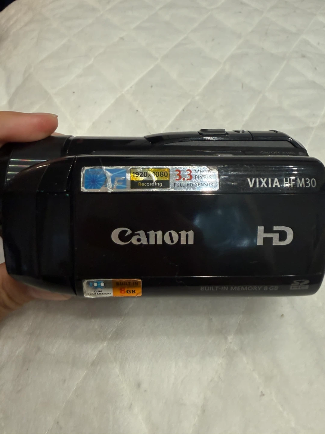 Canon VIXIA HF M30 Camcorder - Tested - Read Description