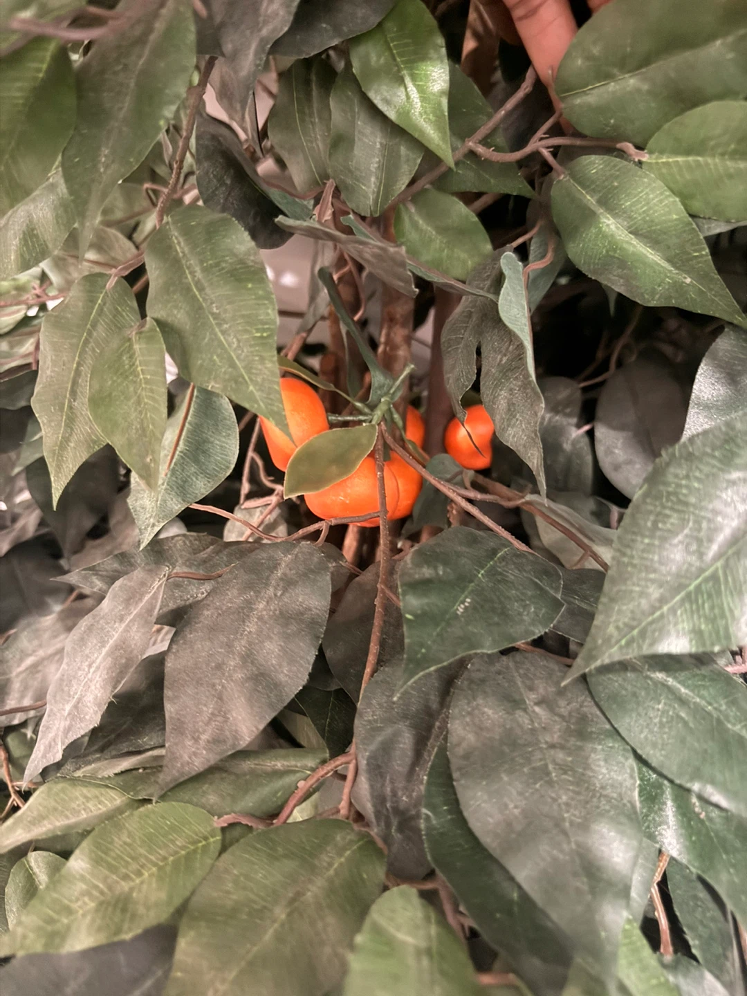 Artificial Orange tree. Need to sell due to lack of space