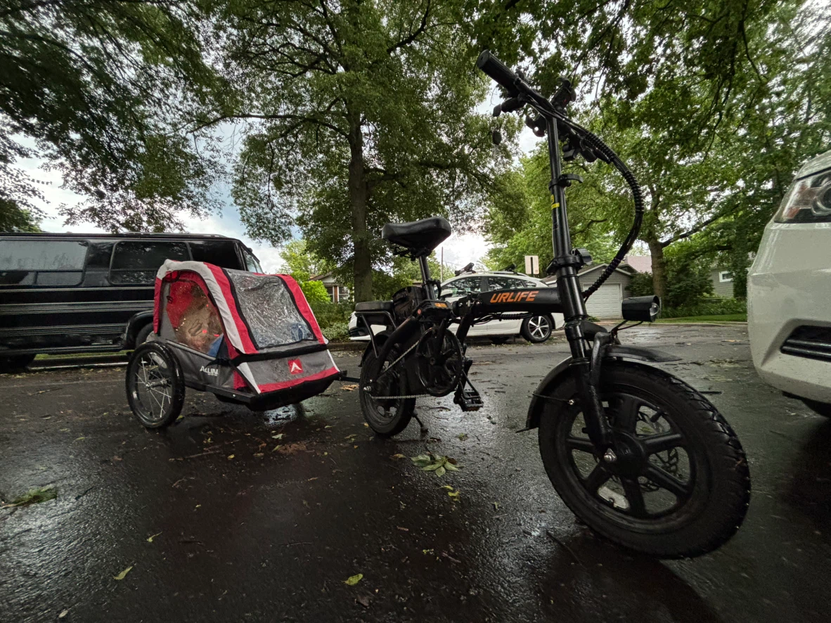 URLIFE Folding Electric Bike(e-bike only)