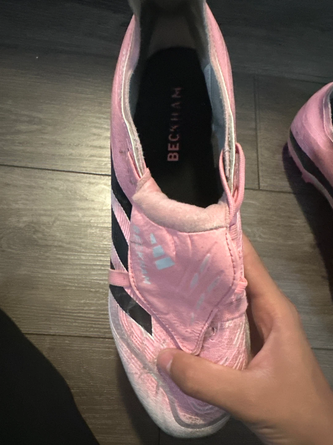 Adidas Predator Soccer Cleats Pink Beckham Edition size 8.5 - photo 2