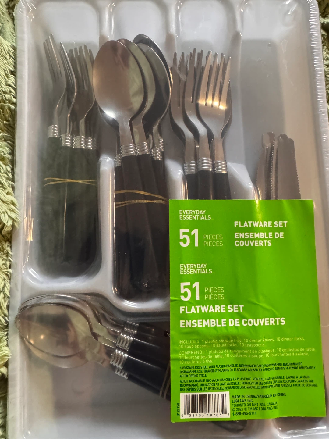 Everyday Essentials 51-Piece Flatware Set