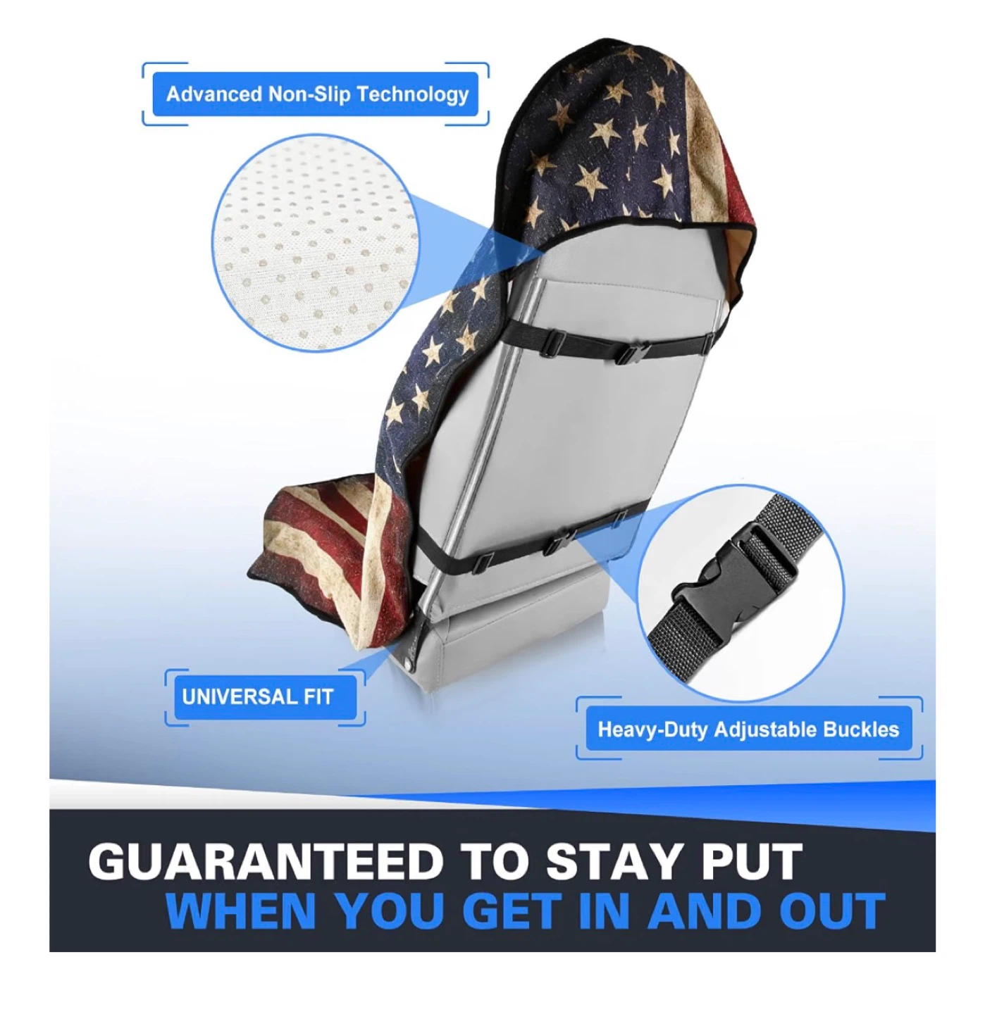 American Flag Car Seat Cover - Same Day Availability 🇺🇸 - photo 4