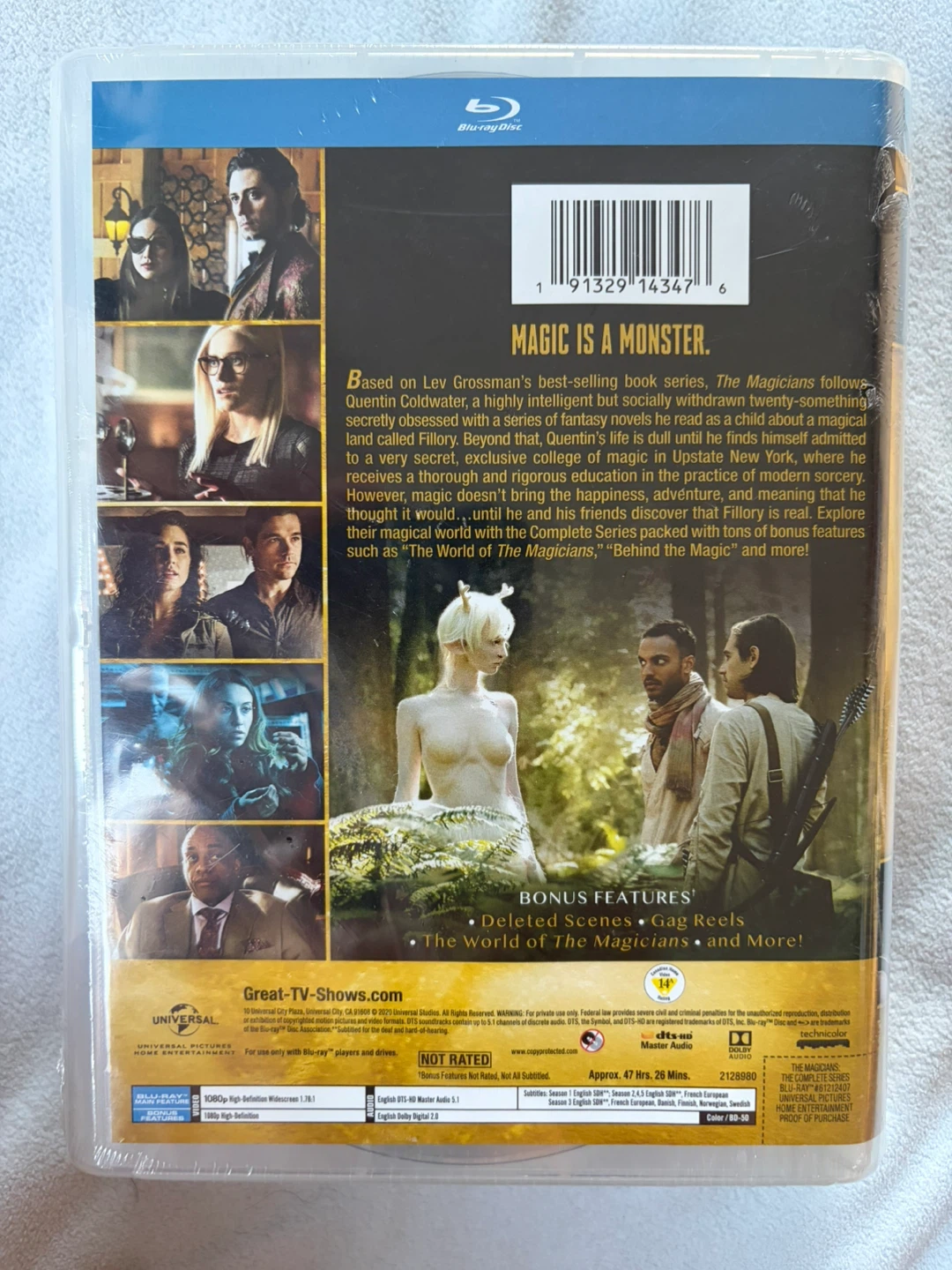 Sealed The Magicians Complete Series Blu-ray Disc - photo 2