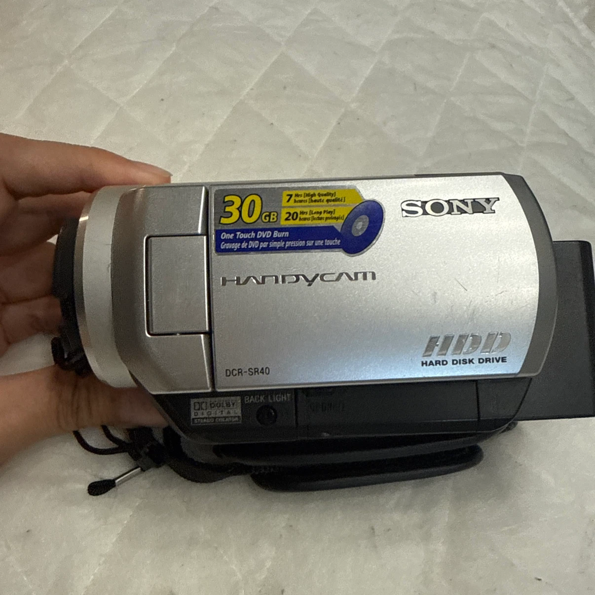 Sony Handycam DCR-SR40 Hard Disk Drive Camcorder
