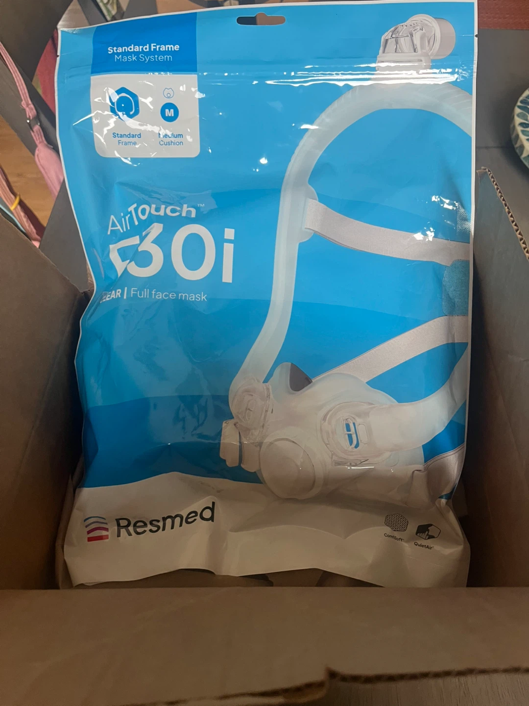ResMed AirTouch F30i Full Face Mask - Medium - photo 3