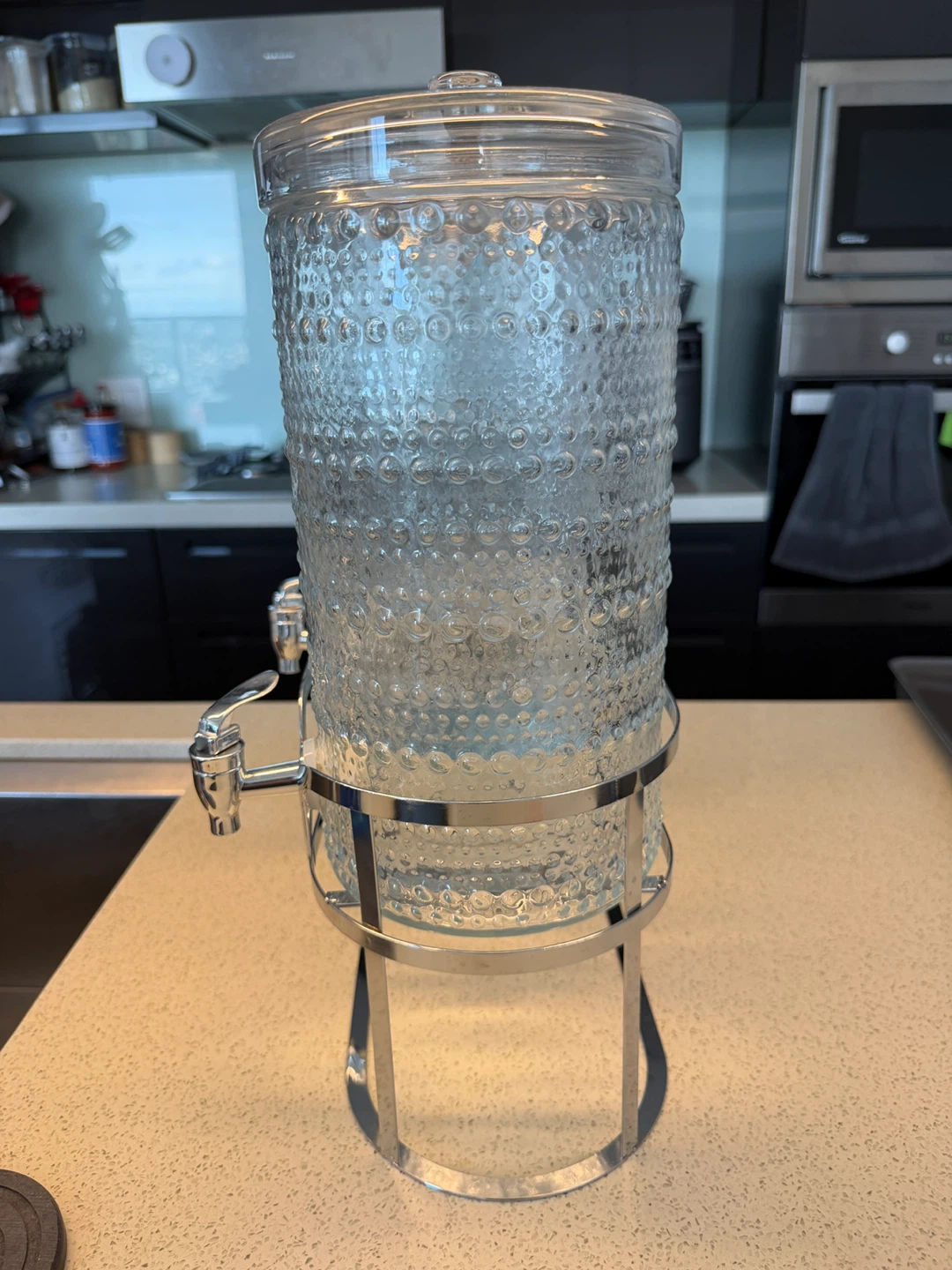 Double Embossed Glass Cold Beverage Dispensers - photo 2