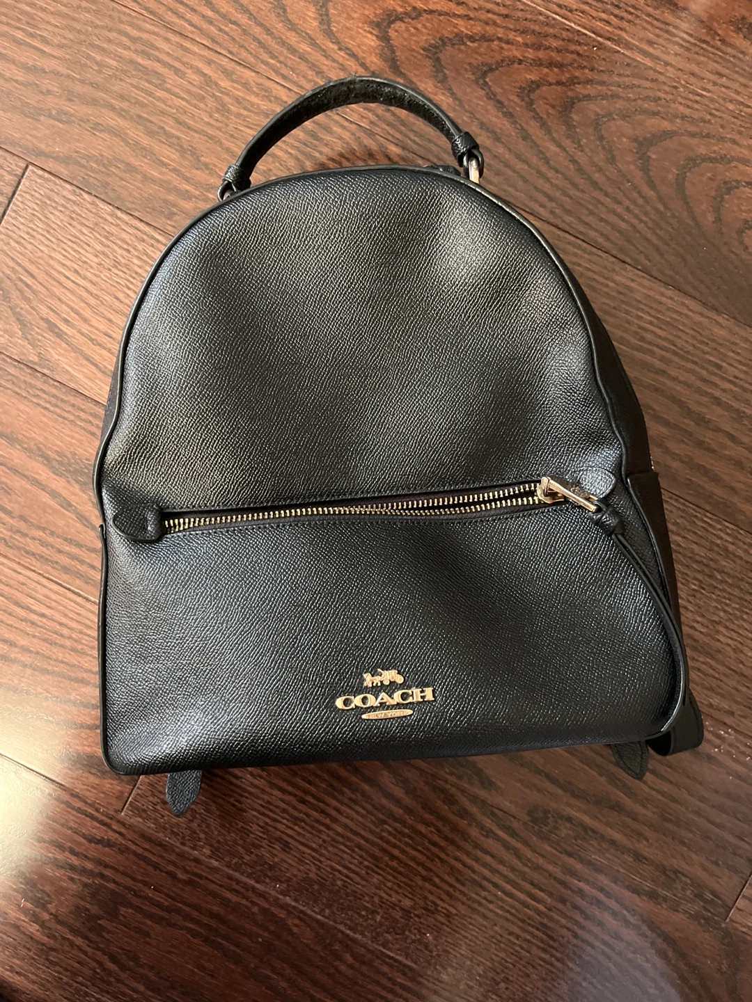 Black Coach Backpack