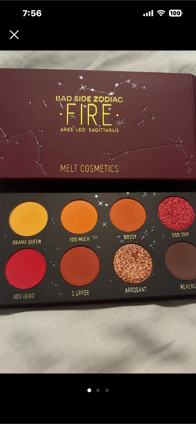 Melt Cosmetics Bad Side Zodiac Fire Eyeshadow Palette