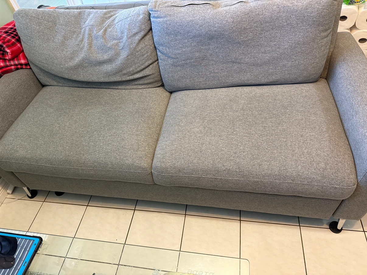 Grey pull out Sofa bed
