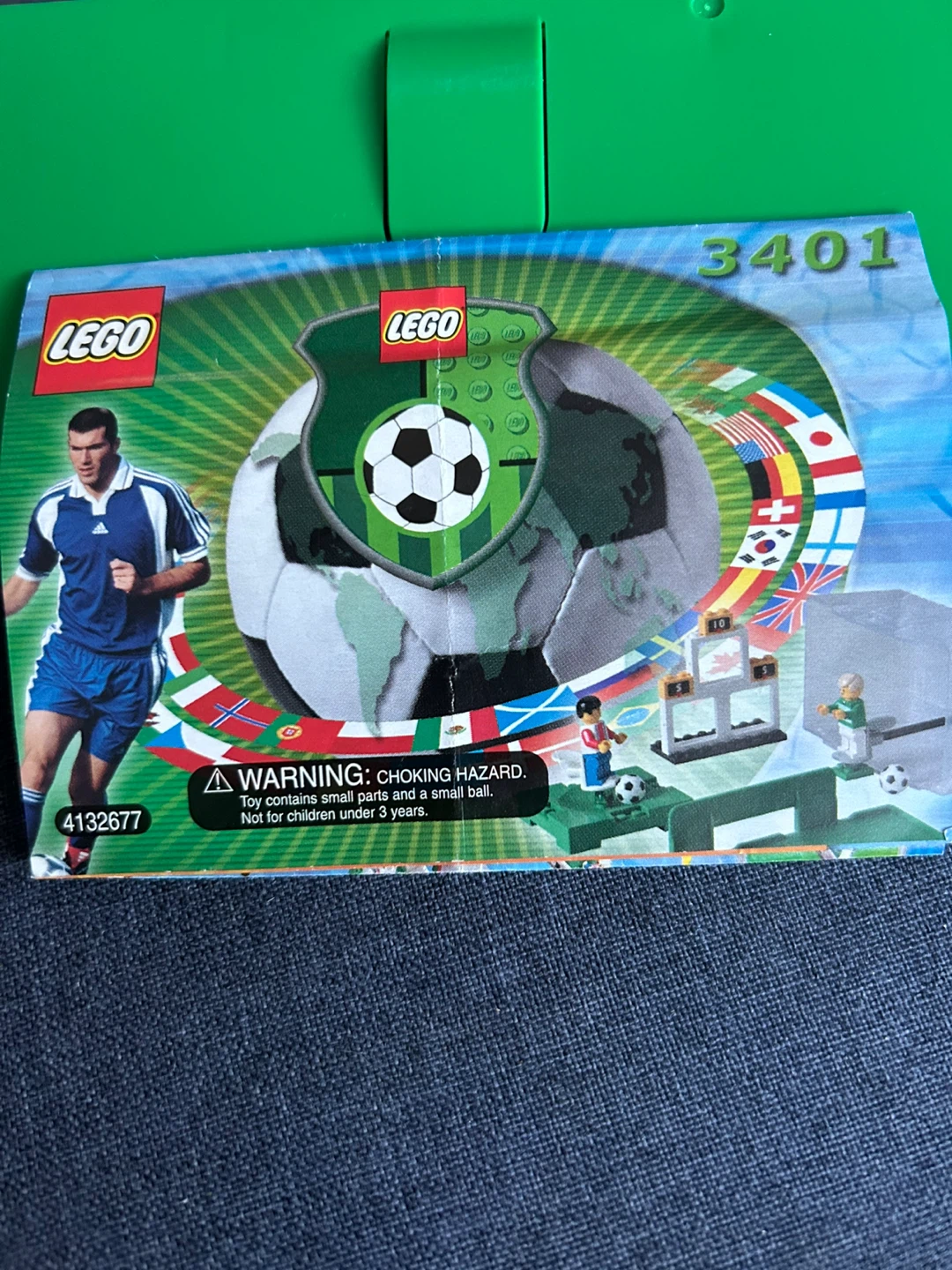 LEGO 3401-2 Team Soccer Set with Zindane