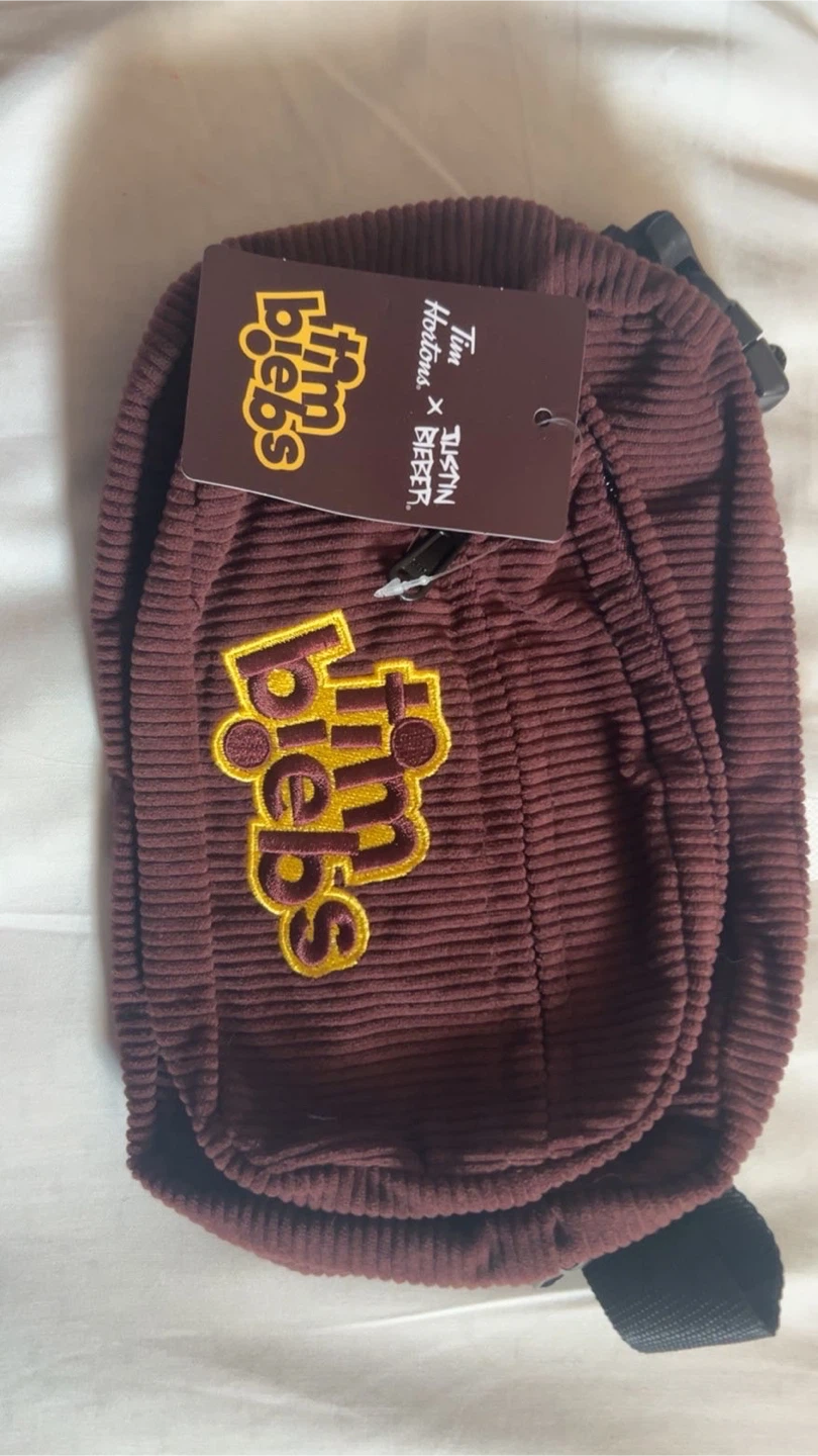 Tim Hortons x Justin Bieber Timbiebs Corduroy Pouch