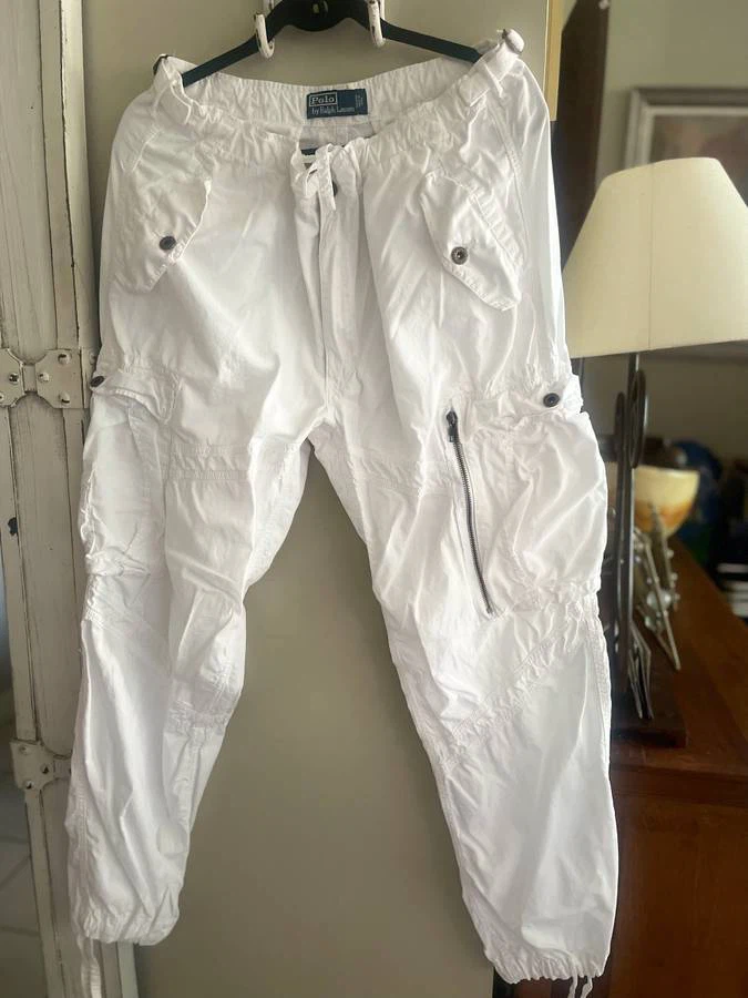 Polo by Ralph Lauren White Cargo Pants - photo 2