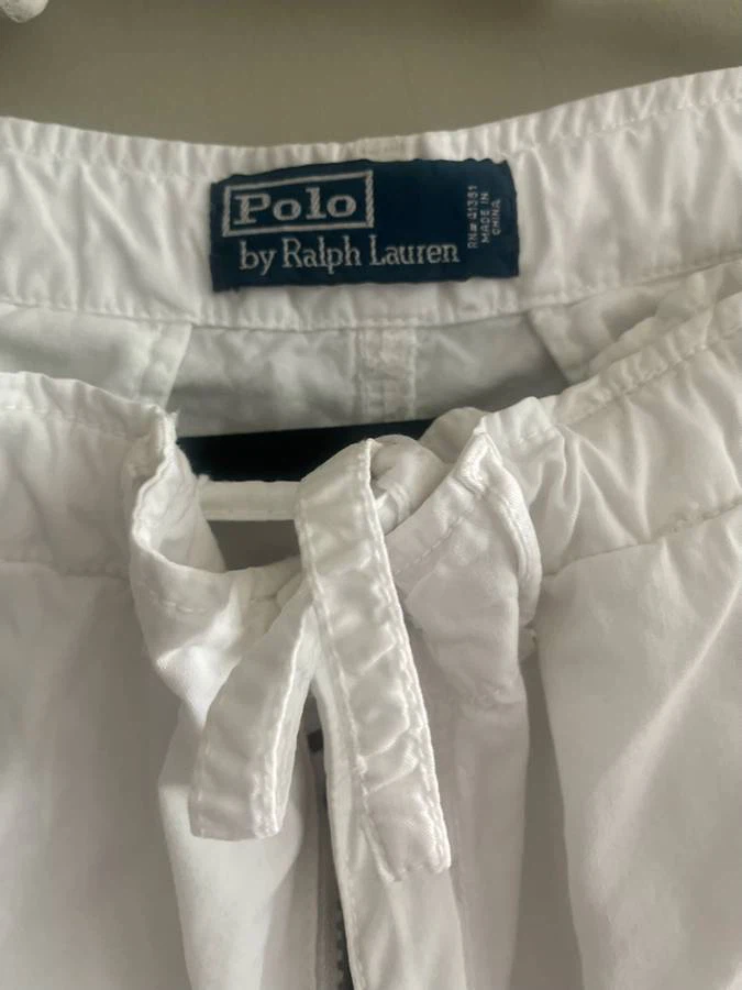 Polo by Ralph Lauren White Cargo Pants - photo 4