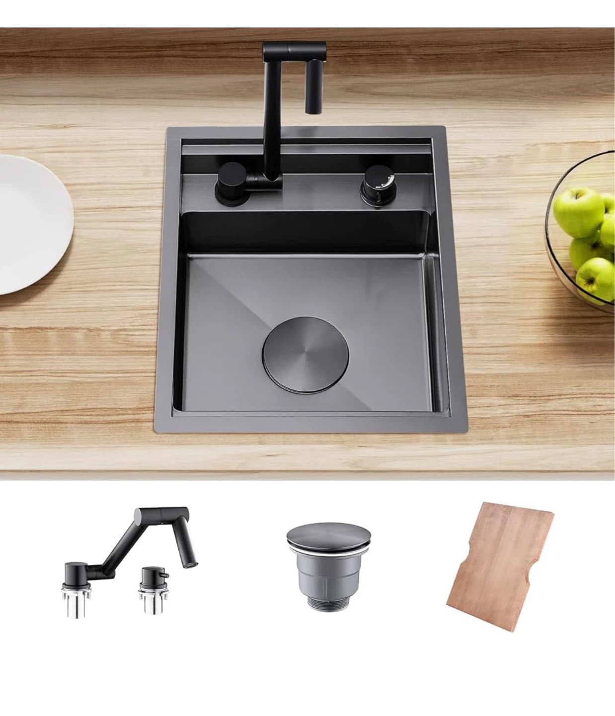 POPFLY Undermount RV Kitchen Sink - photo 2