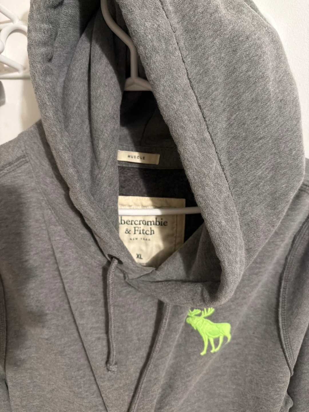 Abercrombie & Fitch Grey Moose Hoodie - XL - photo 2