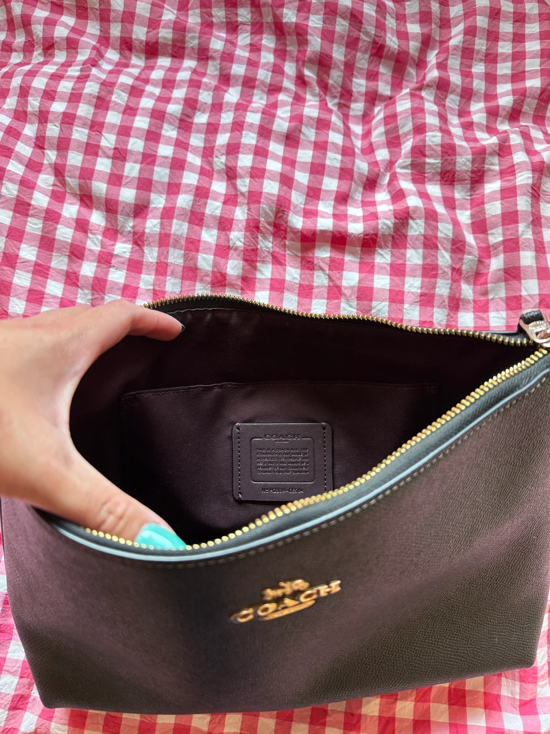 Coach Black Pebble Leather Shoulder Bag - photo 4