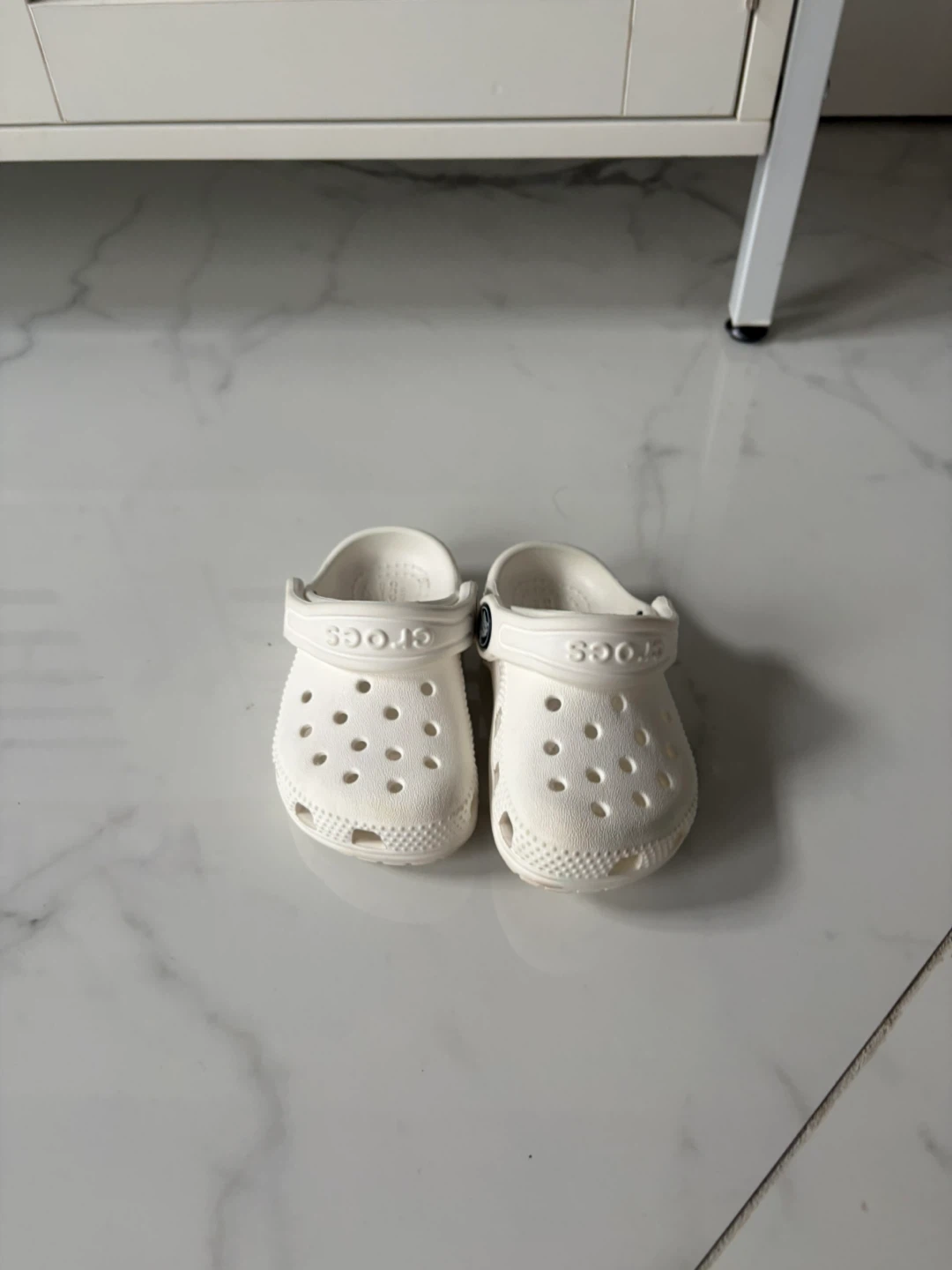 White Crocs Kids