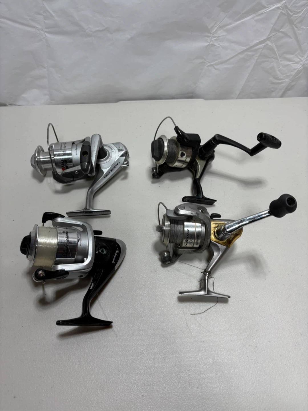 Abu Garcia, Shimano, Shakespeare, Spinning Reels