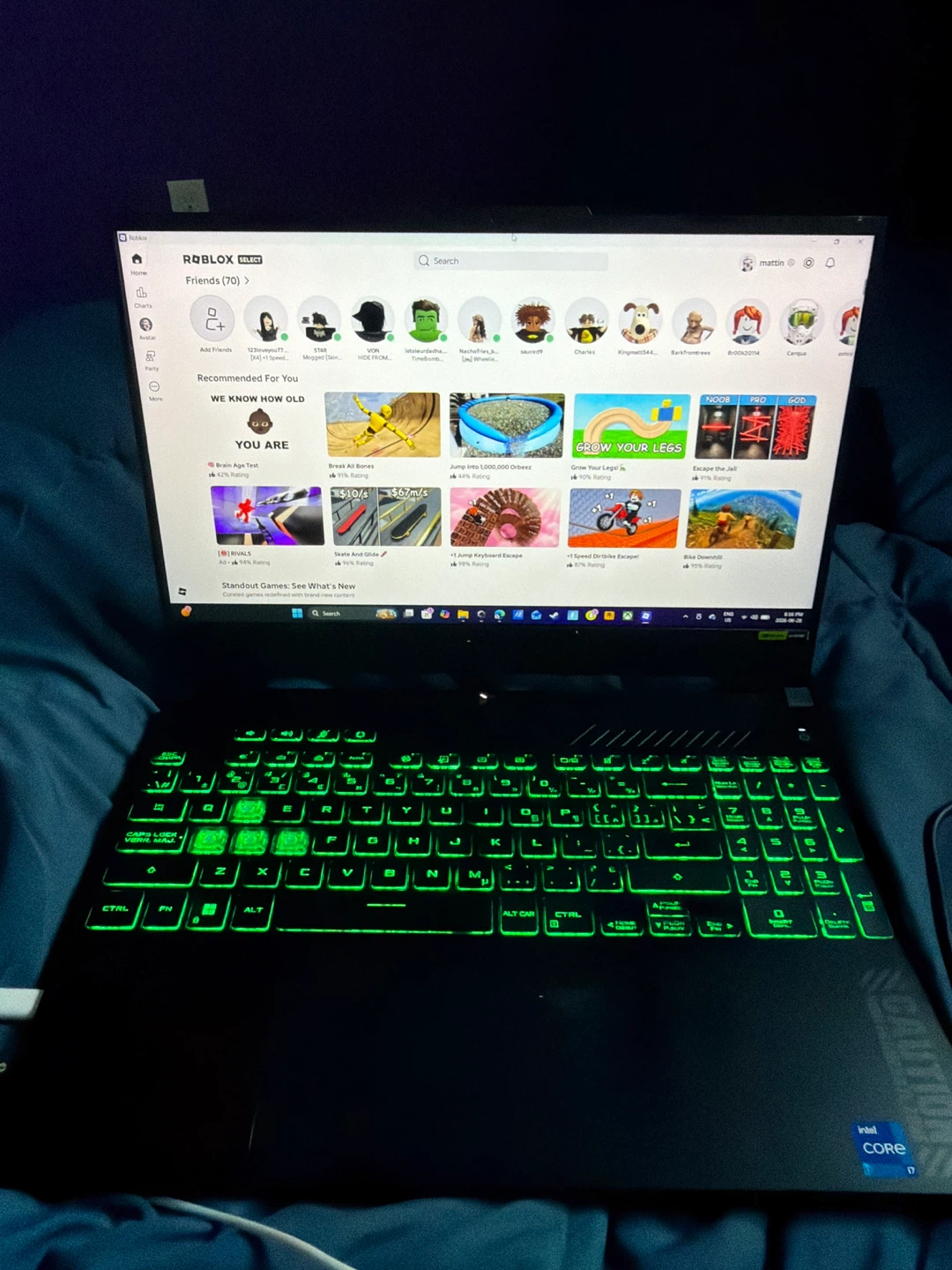 ASUS TUF Gaming Laptop Intel Core i7