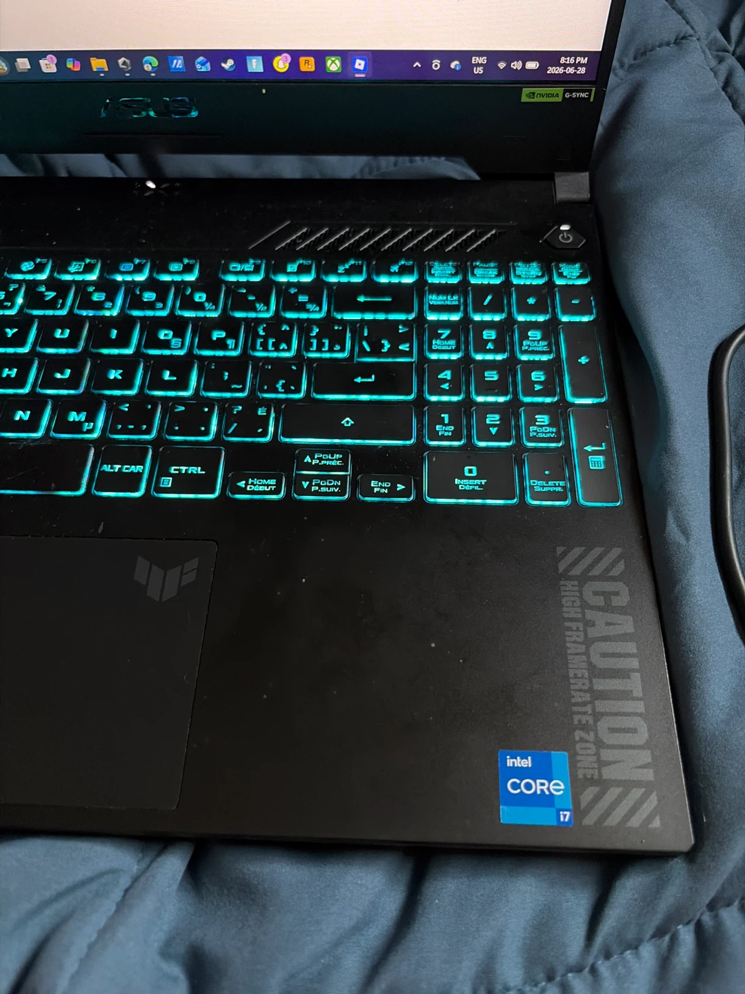 ASUS TUF Gaming Laptop Intel Core i7 - photo 4