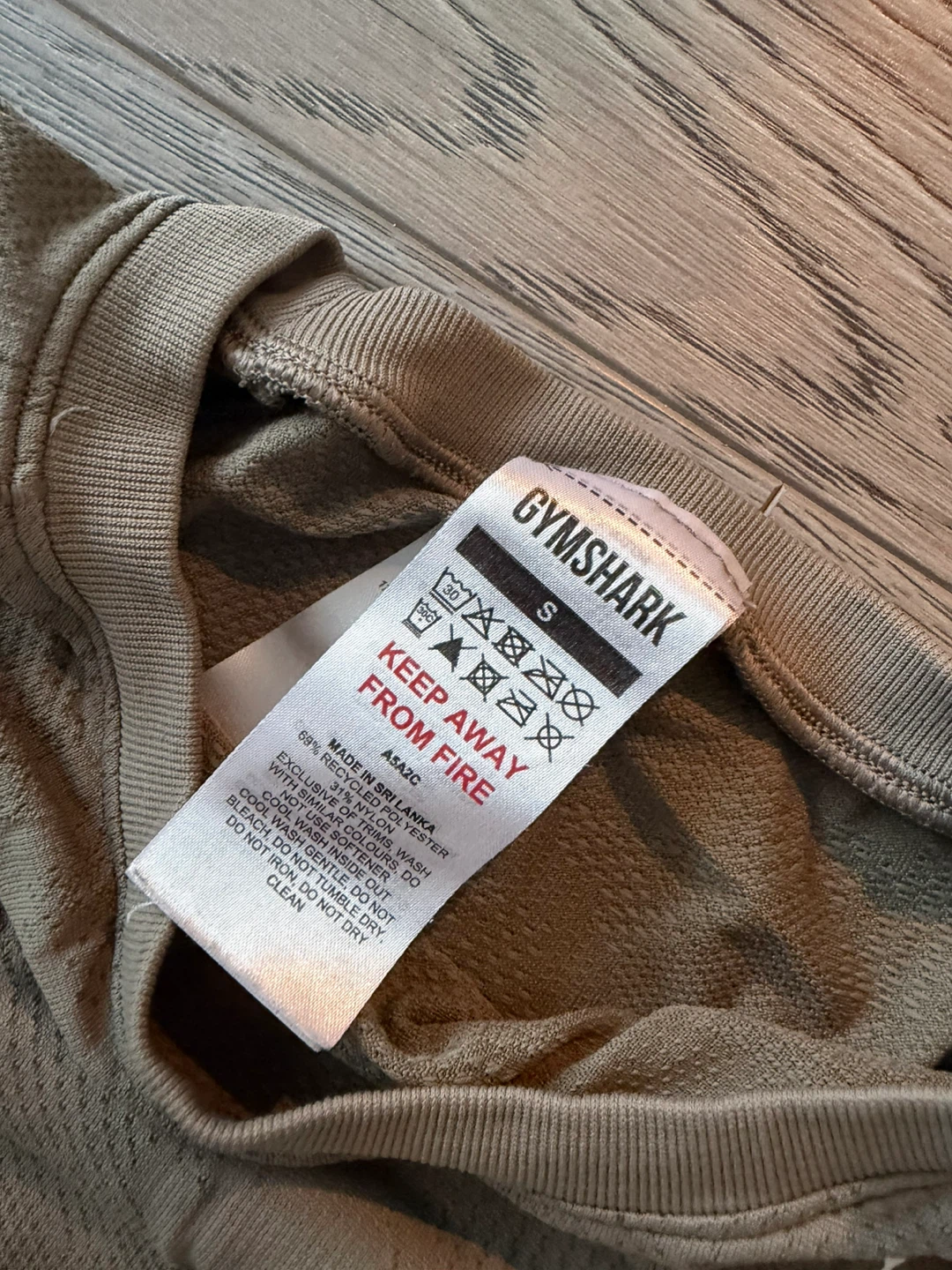 Gymshark Long Sleeve Top - Size S - photo 2