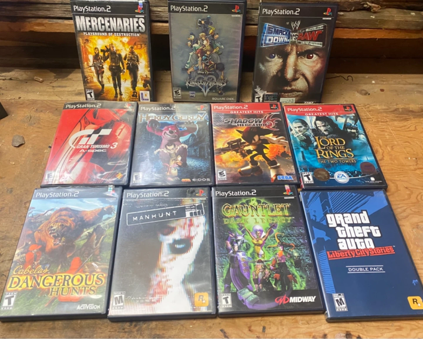 PlayStation 2 Video Games Collection