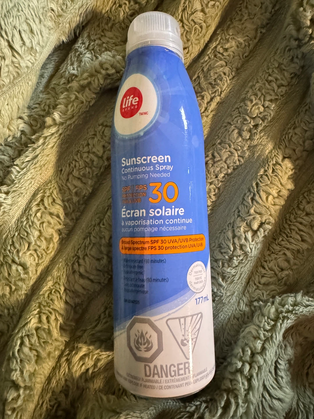 Life Brand Sunscreen Continuous Spray SPF 30 - 177mL