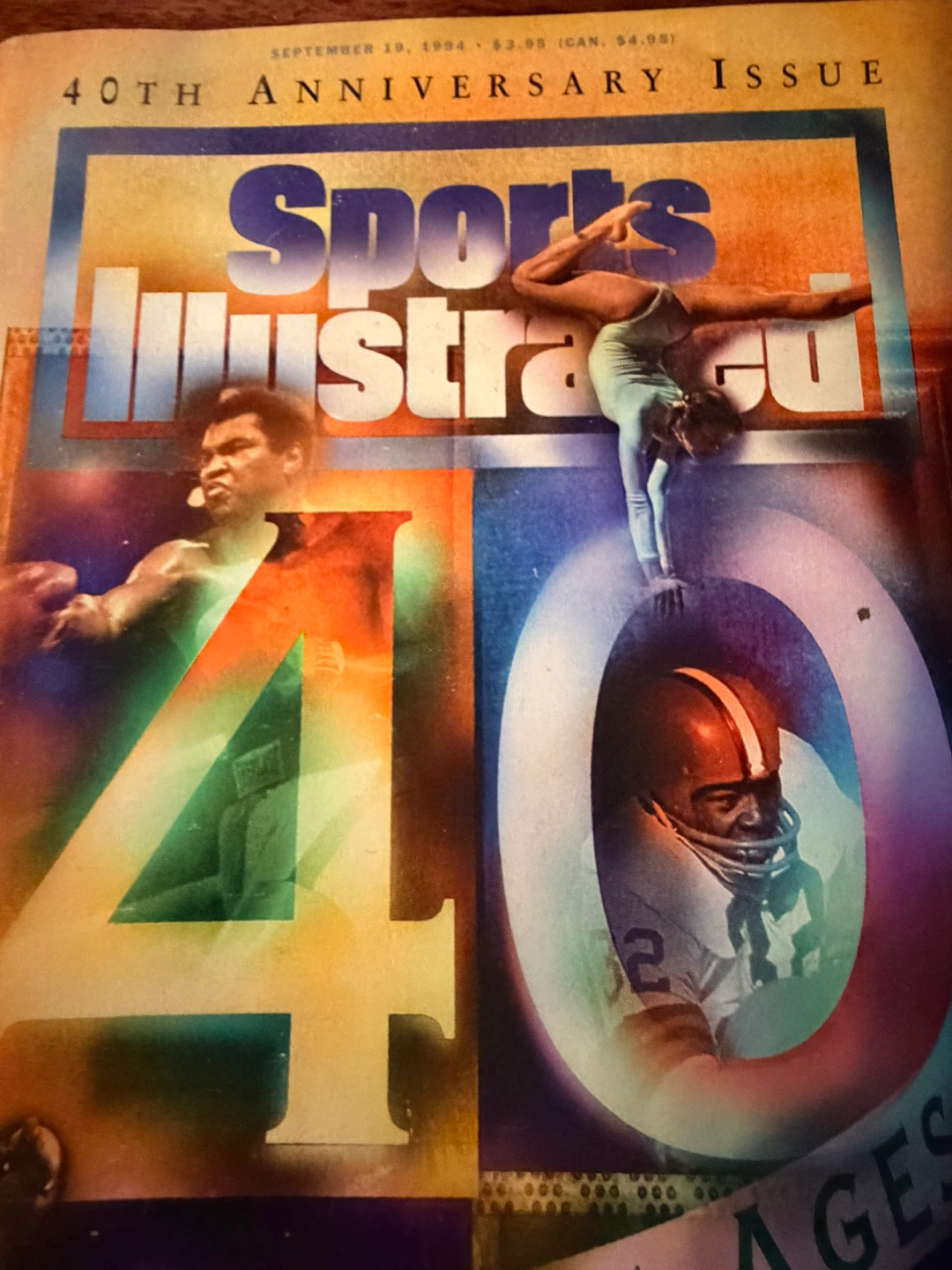 Sports Illustrated 40th Anniversary Issue - September 19, 1994 - photo 2