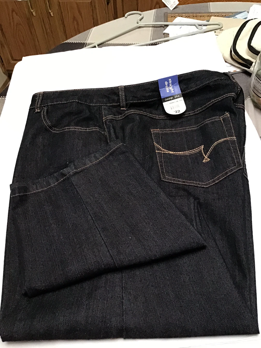 George Plus Women's Straight Leg Jeans Size 22W - photo 3
