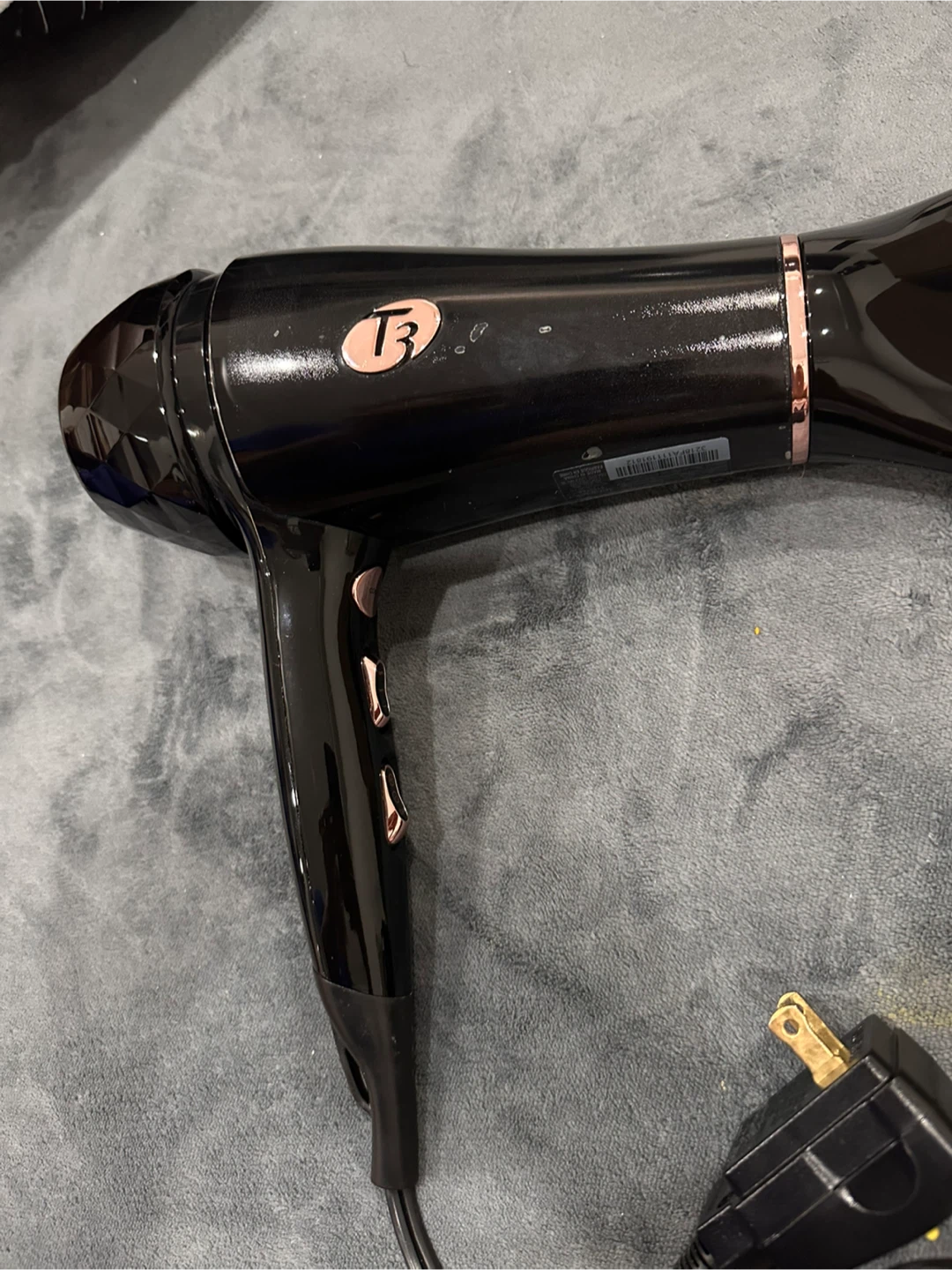 T3 Black Hair Dryer - photo 2