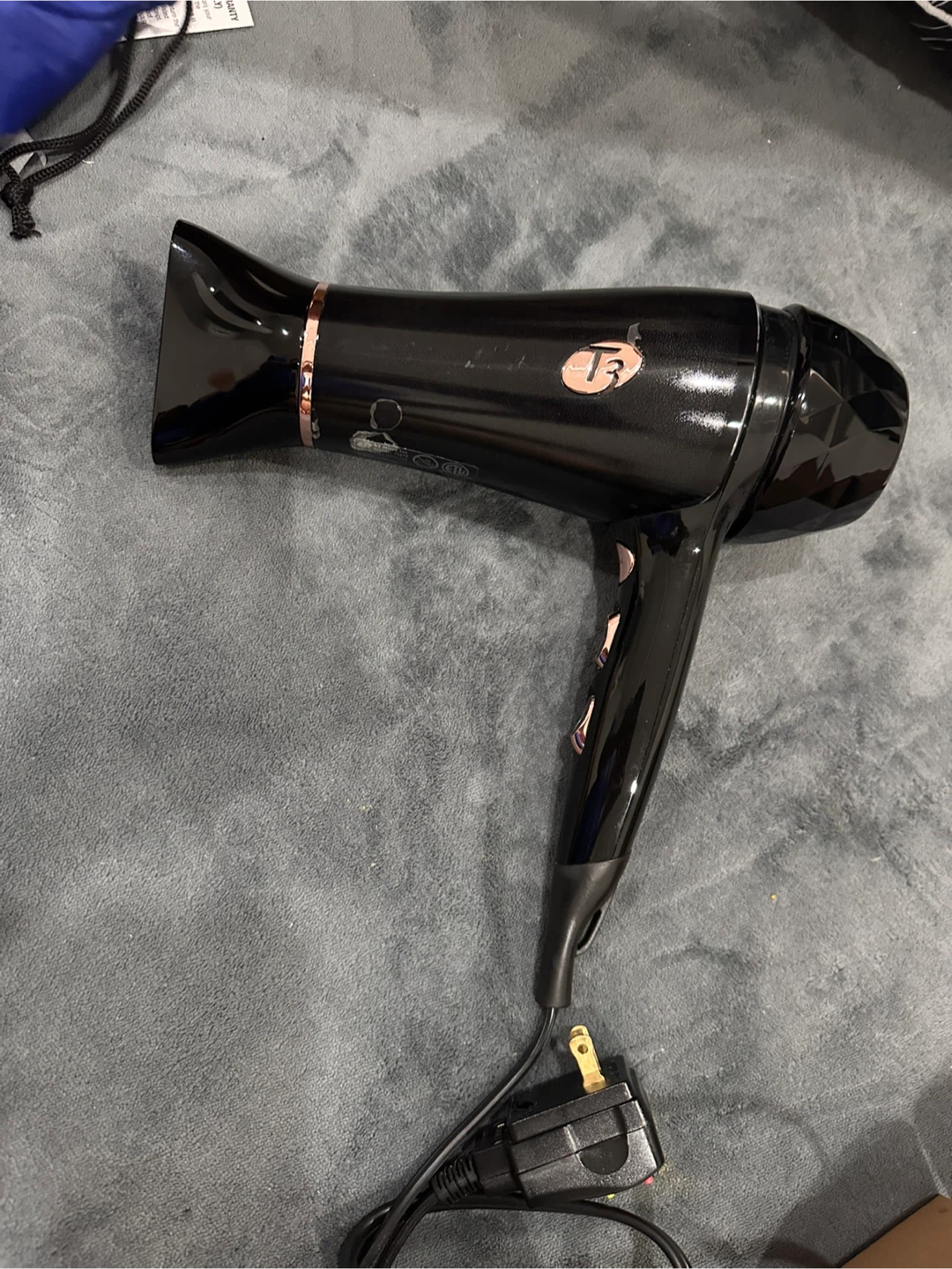 T3 Black Hair Dryer - photo 3