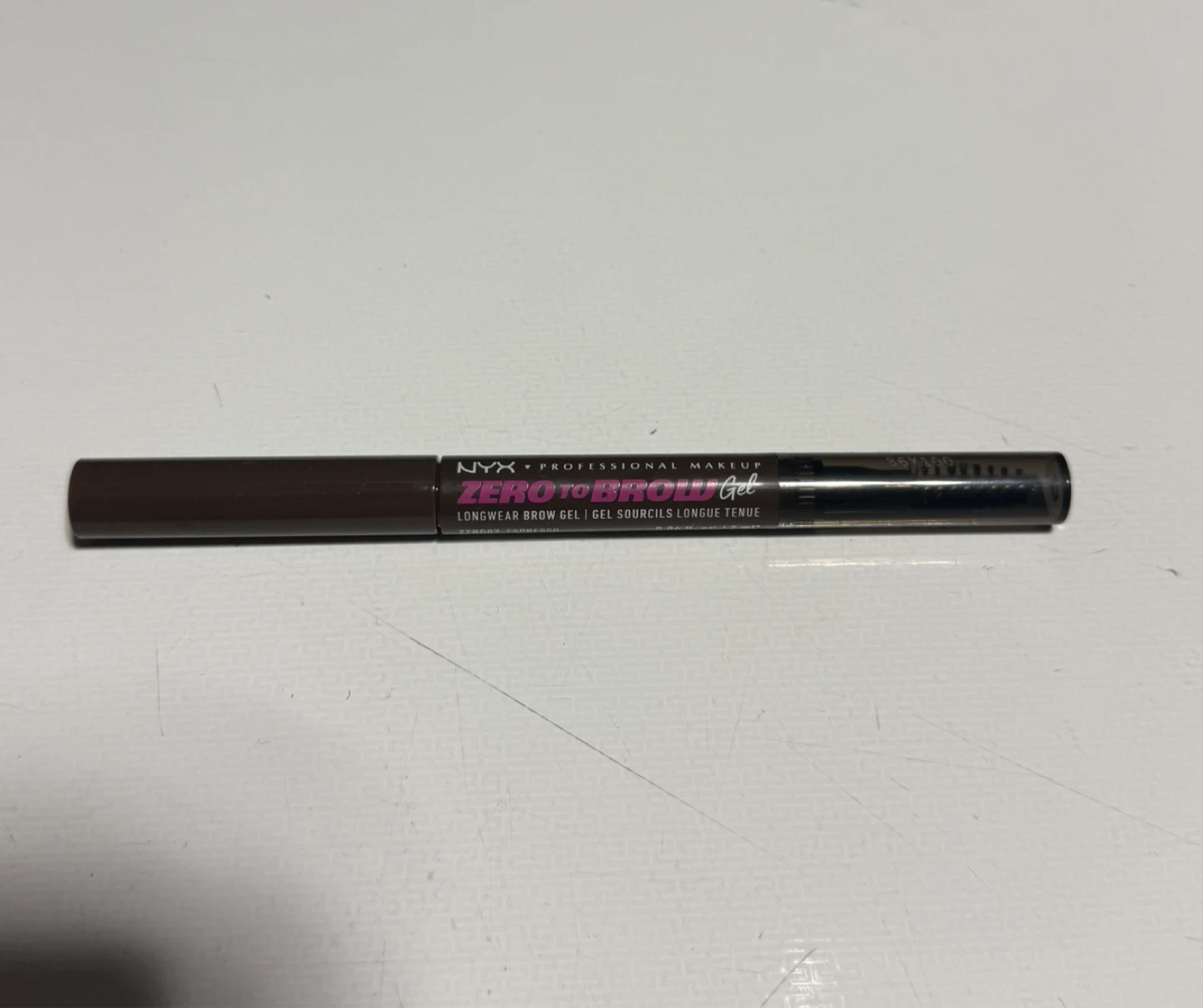NYX Zero to Brow Longwear Brow Gel – Espresso