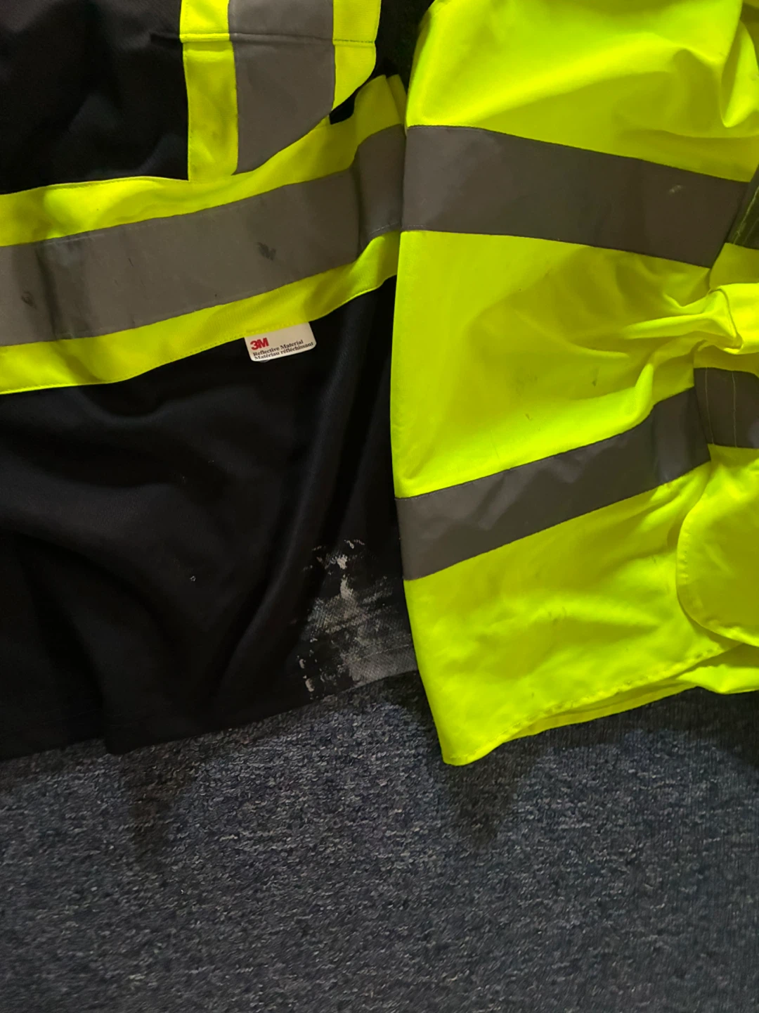 Golden Shine Hi-Vis Safety Vest & Black Long Sleeve Work Shirt - photo 3