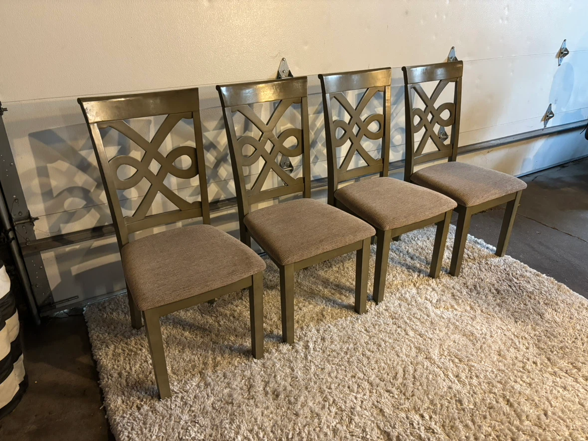 Set of 4 Dining Chairs - photo 2