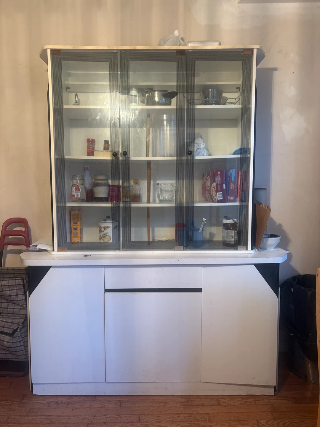 Display Cabinet with Glass Doors