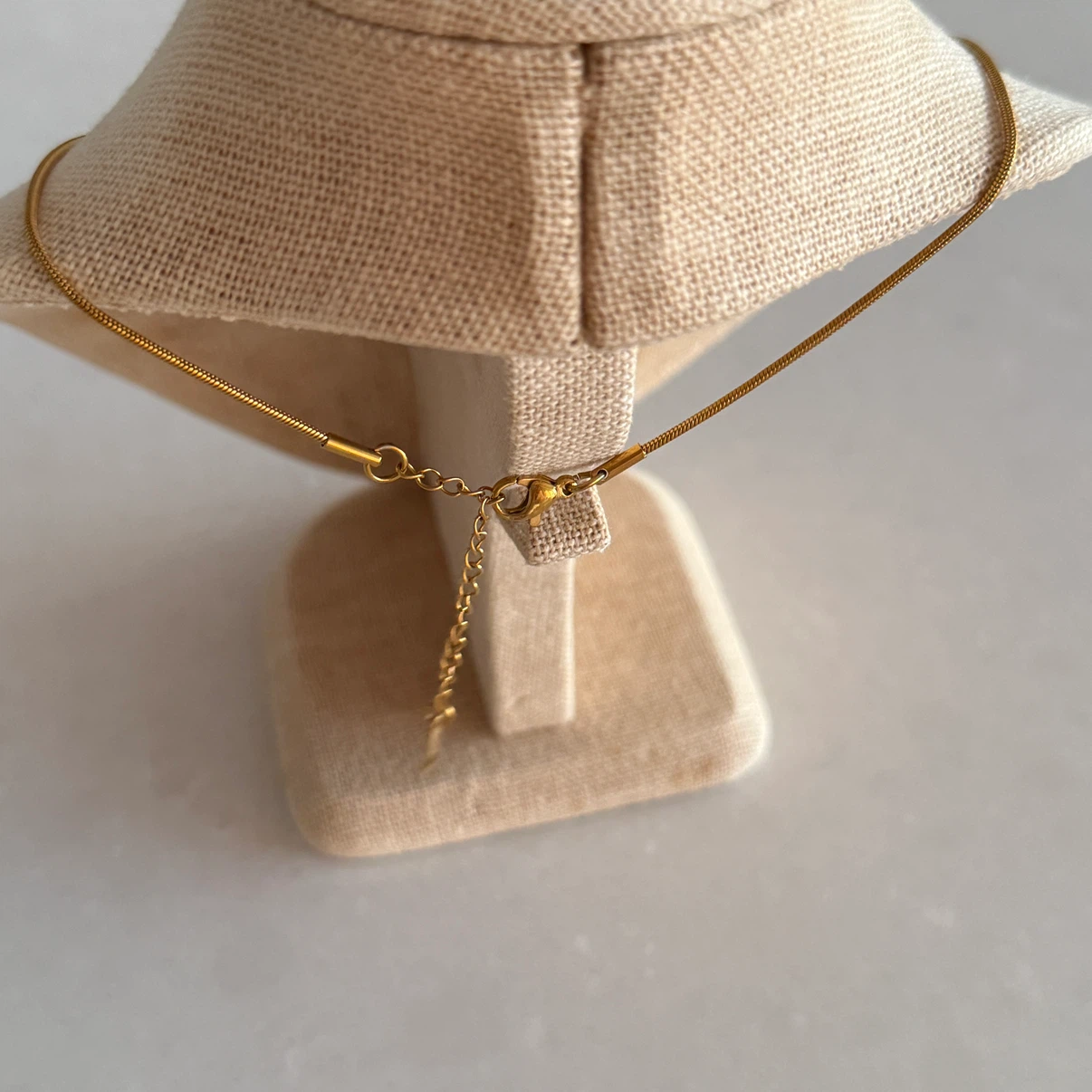 Stainless Steel Gold Ball Pendant Long Necklace - photo 3