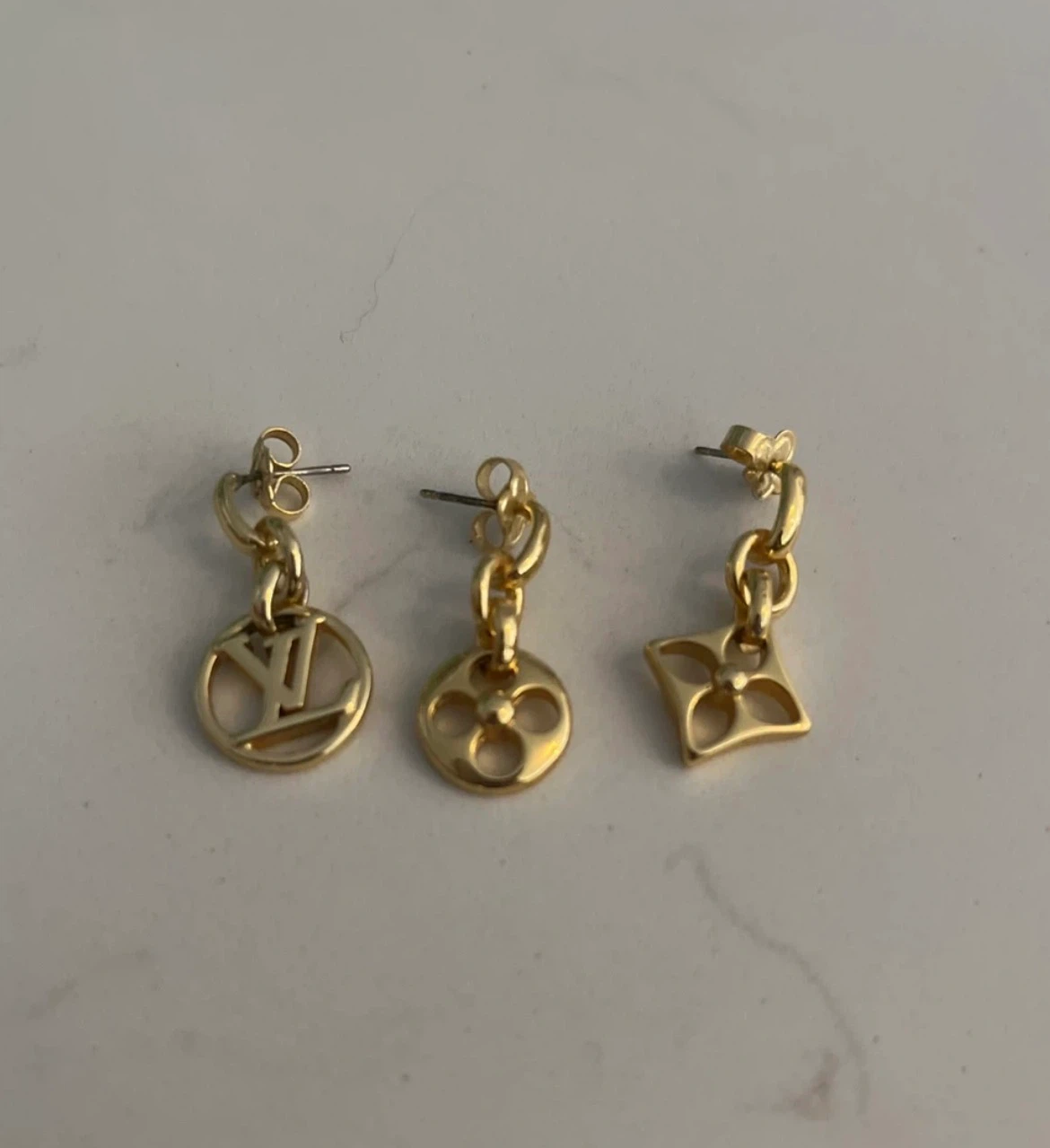 Louis inspo Charm Earrings NEW
