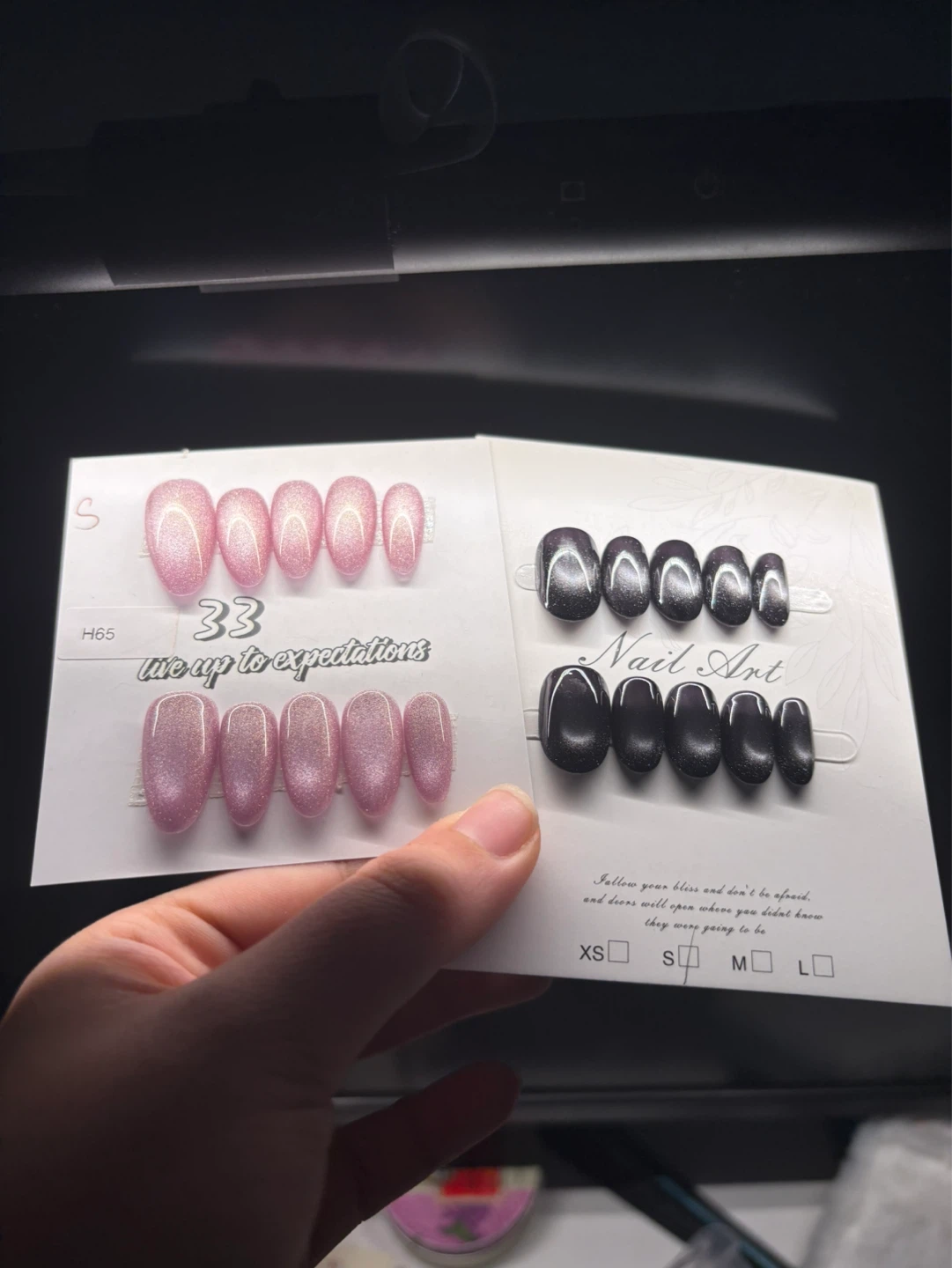 Set of 2 Nail Art Press-On Nail Packs - photo 2