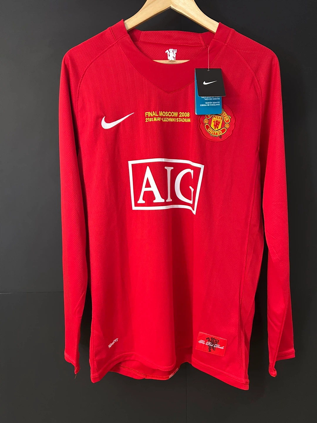 2007/2008 Manchester United Ronaldo 7 Long Sleeve