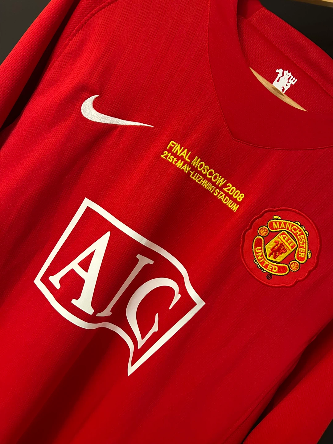 2007/2008 Manchester United Ronaldo 7 Long Sleeve - photo 2