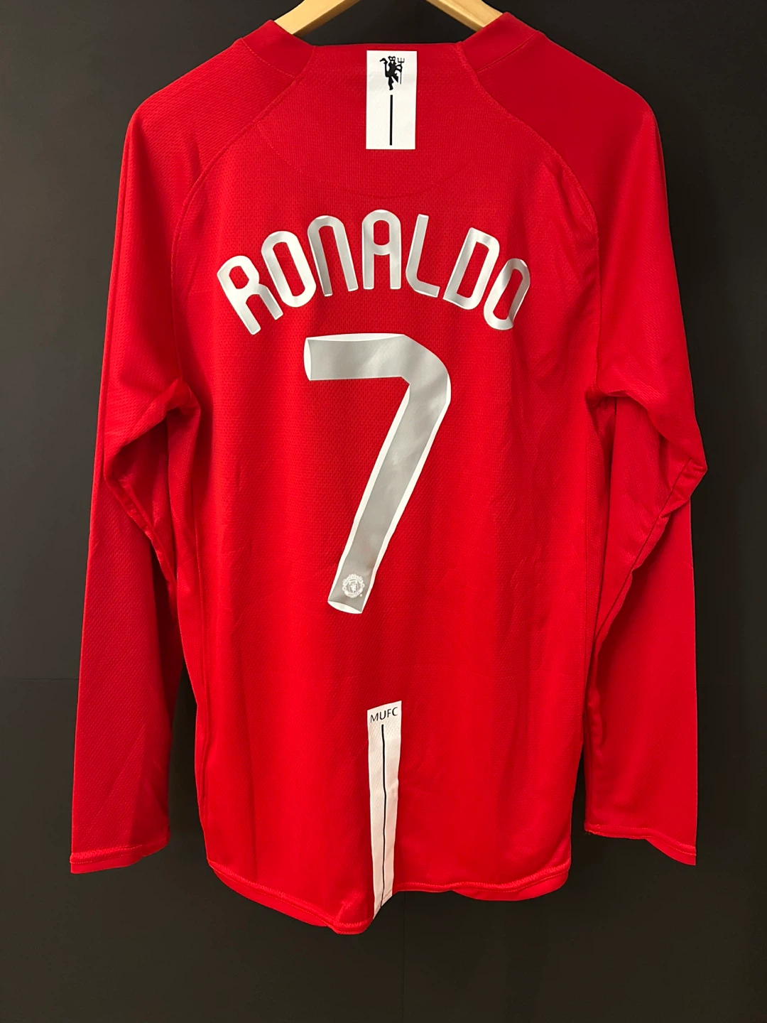 2007/2008 Manchester United Ronaldo 7 Long Sleeve - photo 5