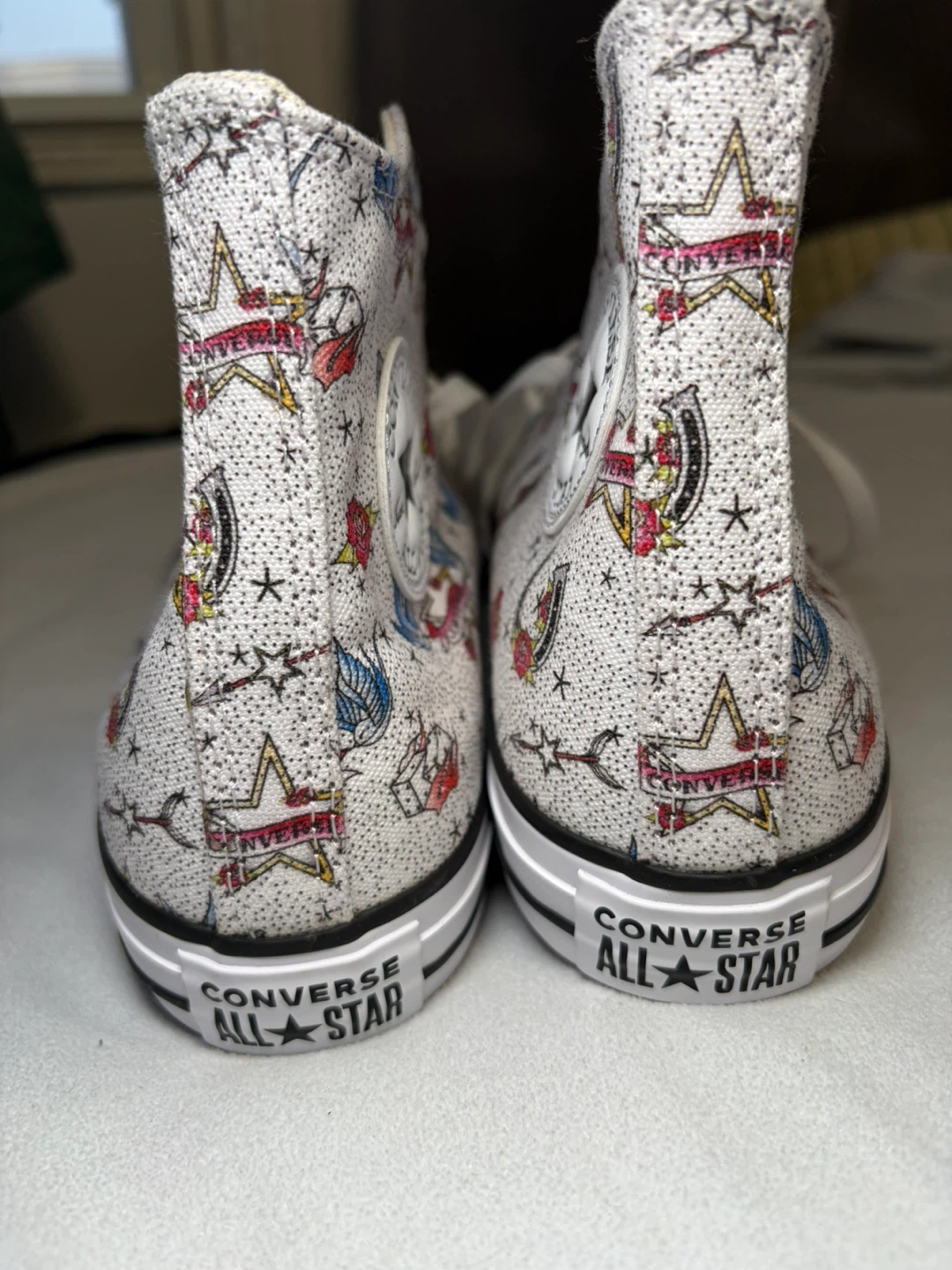 Converse Chuck Taylor All Star Tattoos High-Top Sneaker M 8 W 10 - photo 3