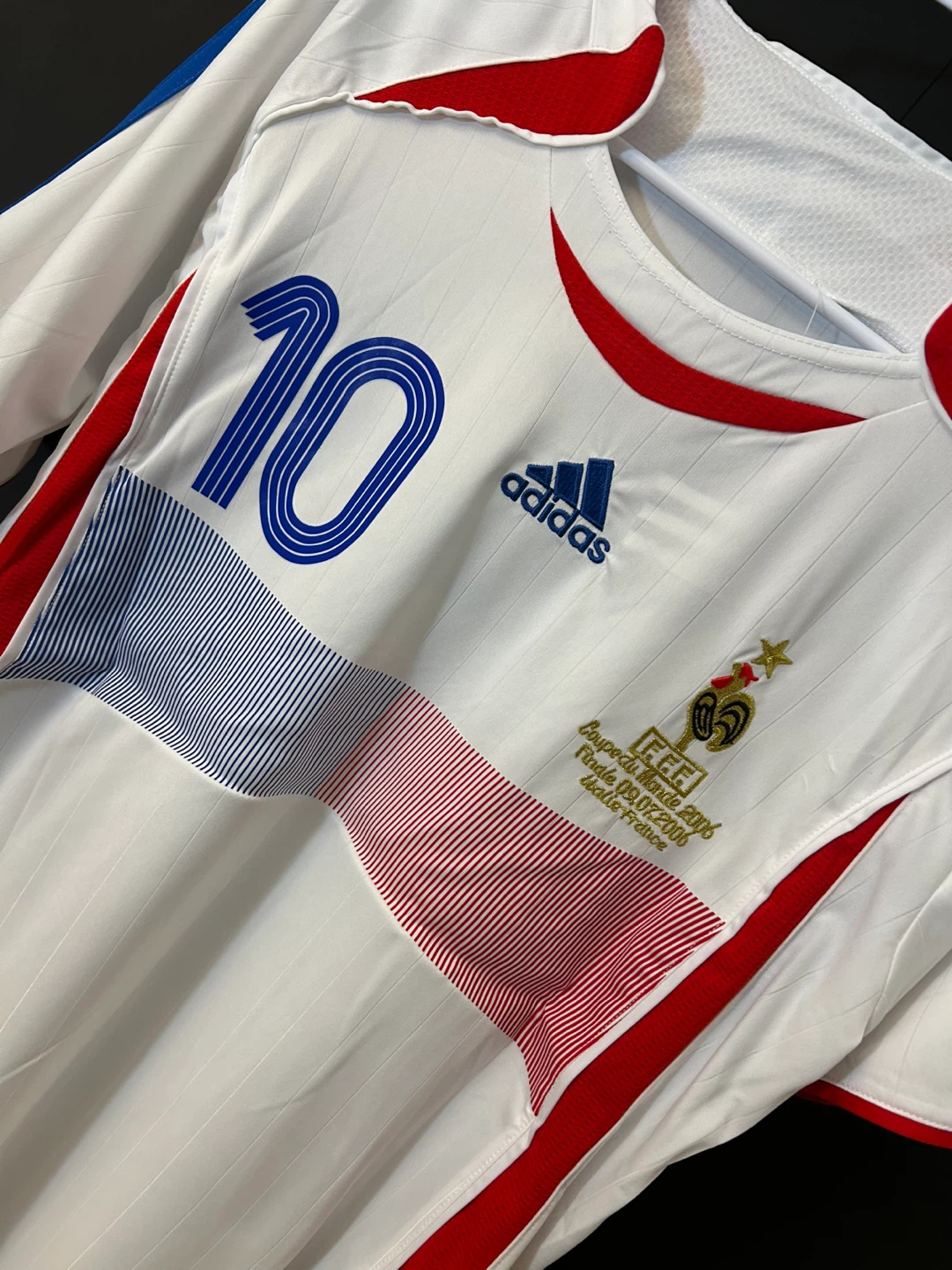 2006 France Zidane 10 Soccer Jersey - photo 2