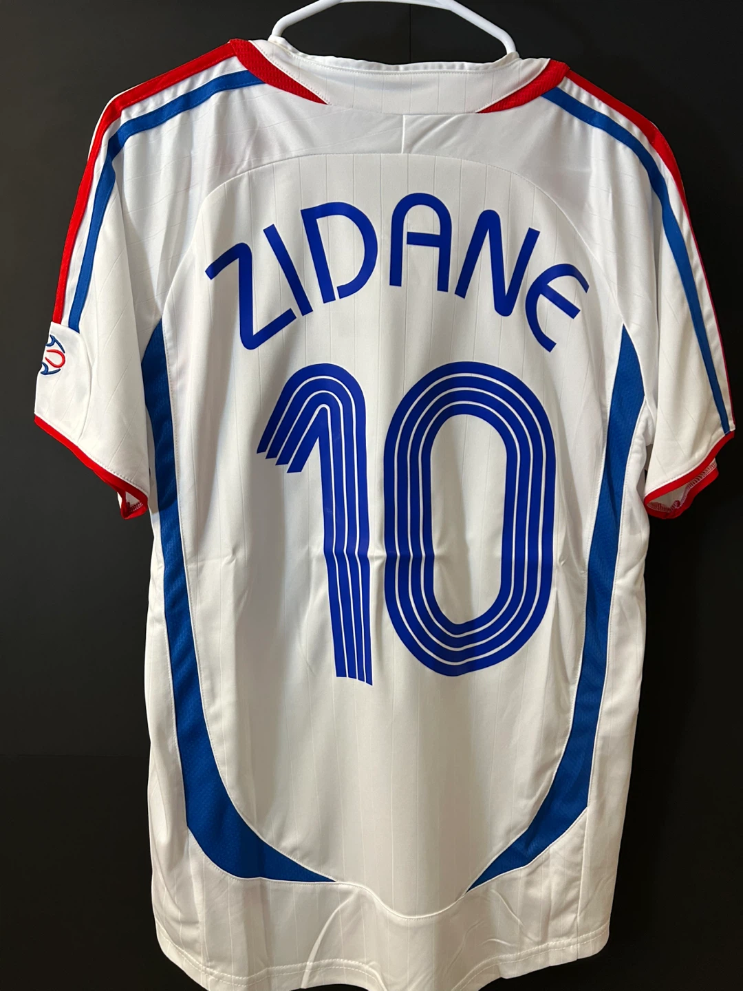 2006 France Zidane 10 Soccer Jersey - photo 5