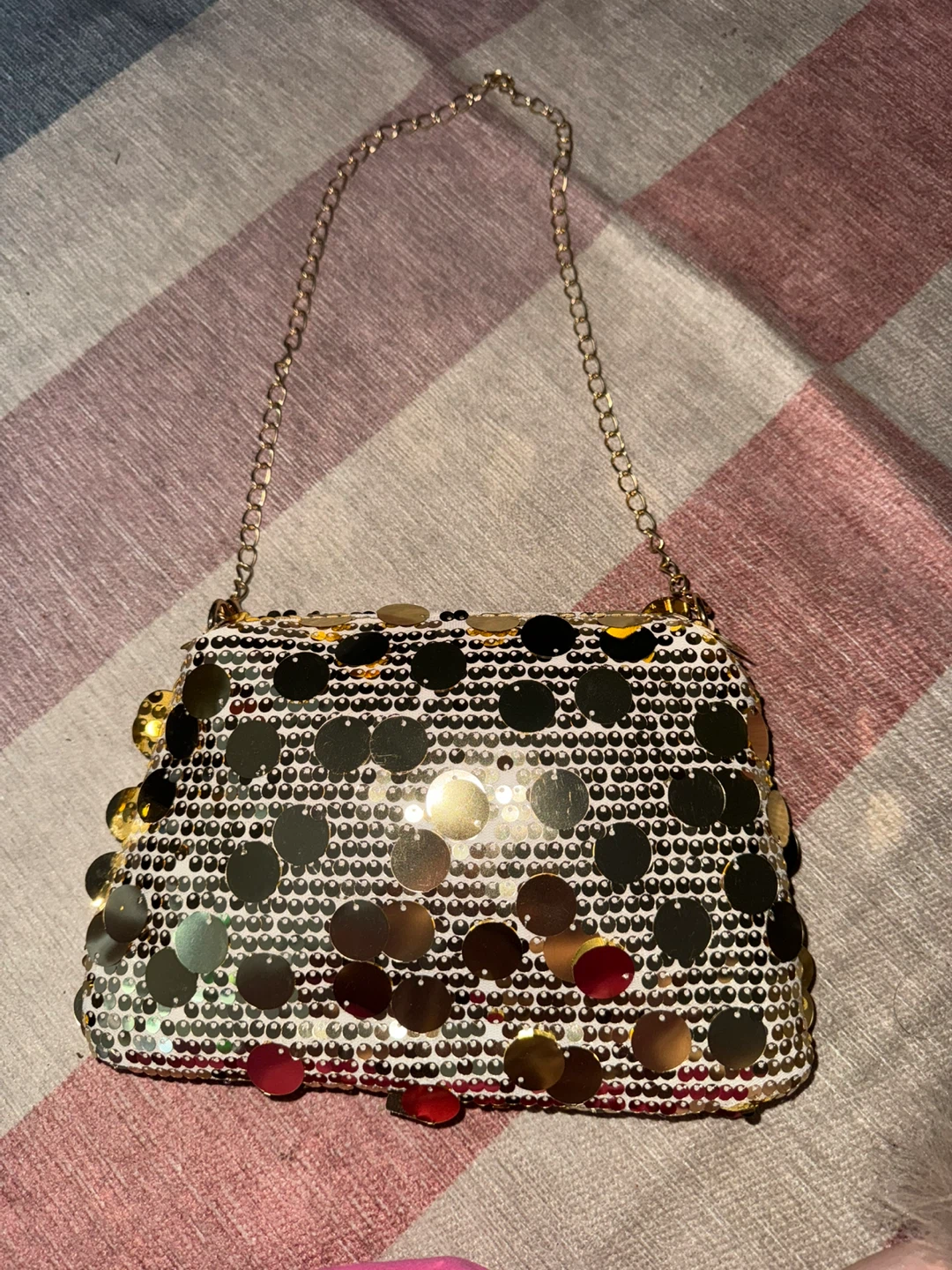 Sparkly Sequin Clutch Evening Bag