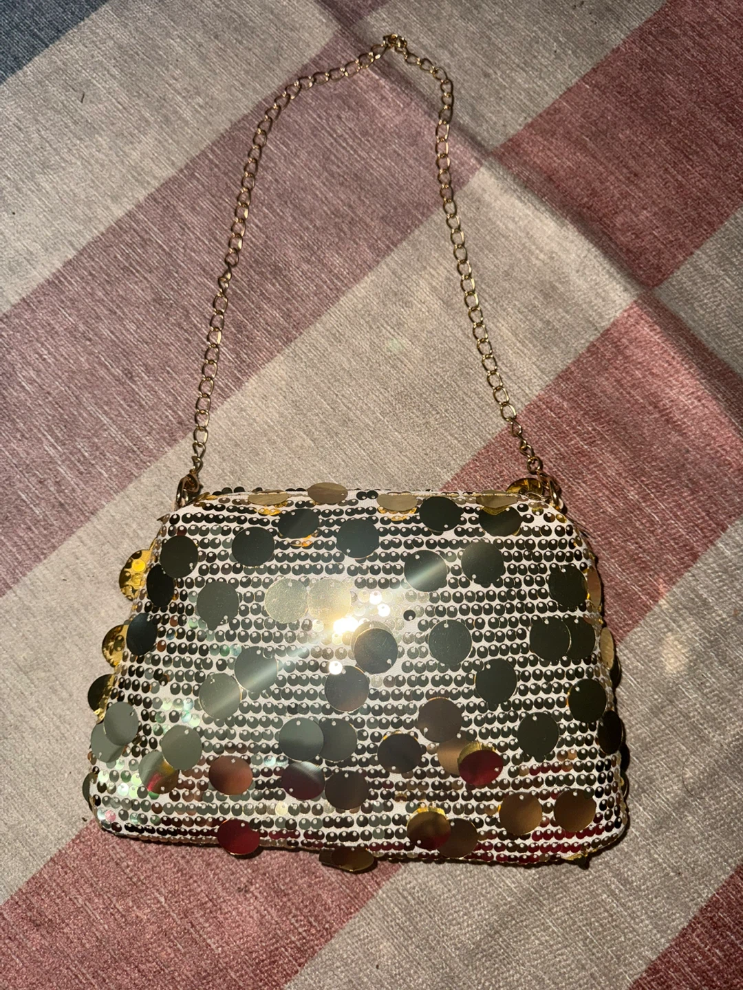 Sparkly Sequin Clutch Evening Bag - photo 2